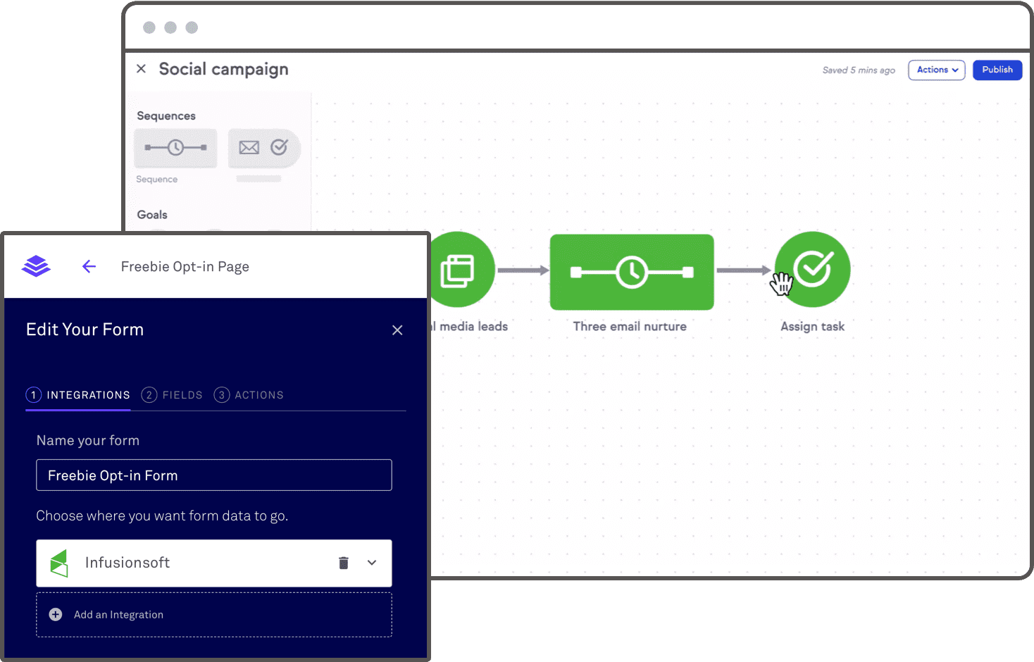 Connecting Infusionsoft