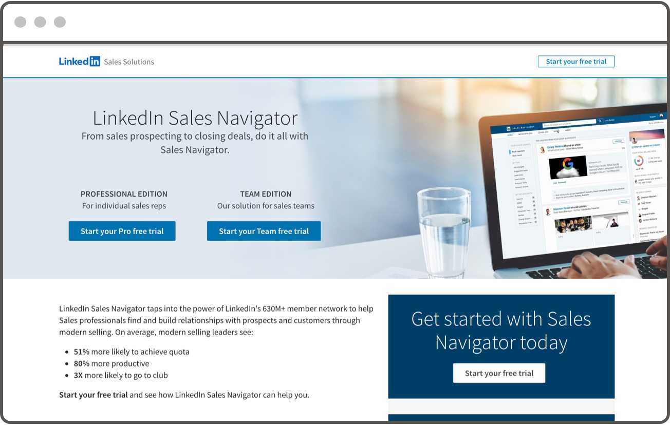 LinkedIn Sales Navigator